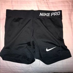 black nike spandex